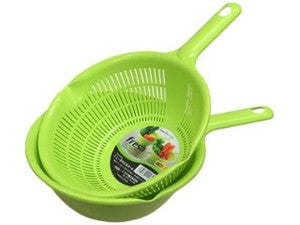 日本製 - 隔水筲箕帶手柄 Plastic Colander Sieve with Handles