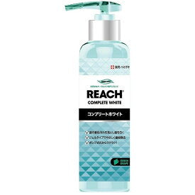 韓國製 - Reach 泵裝啫喱牙膏 180G  - 葡萄味 Reach Preservative-free and pigment-free gel toothpaste 180G - Grape taste