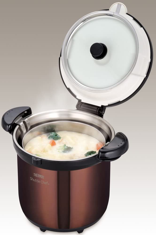 日本善魔師真空煲4.5公升 Thermos Shuttle Chef 4.5L Vacuum Cooking Pot KBG-4500