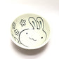 日本製 - 花兔【美濃燒】飯碗  Made in Japan - Flower Rabbit [Minoyaki] Rice Bowl