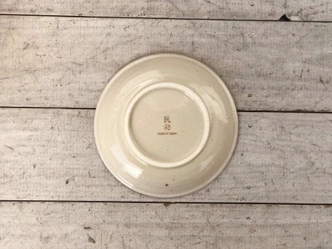 日本製 - 民彩 風花【美濃燒】餐碟  Made in Japan - Minsai Fuka [Minoyaki] Plate