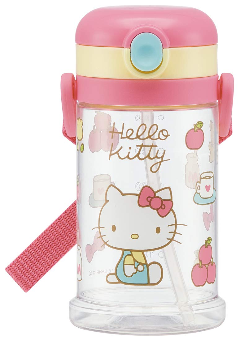 Skater Sanrio Hello Kitty 2-Ways Water Bottle 370ml