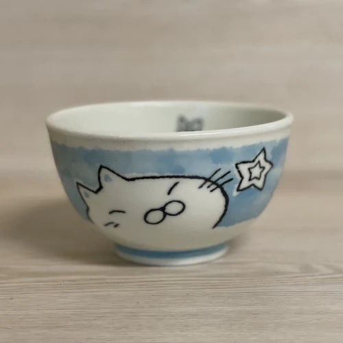 日本製 - 星貓【美濃燒】飯碗 Made in Japan - Star Cat [Minoyaki] Rice Bowl