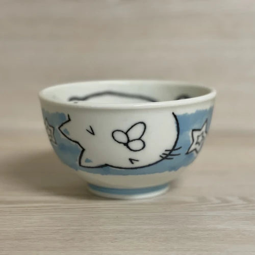 日本製 - 星貓【美濃燒】飯碗 Made in Japan - Star Cat [Minoyaki] Rice Bowl