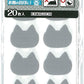 日本製 - 可水洗免燙衣物姓名貼 20片 KAWAGUCHI Washable Non-Iron Clothing Name Label (20 pieces)