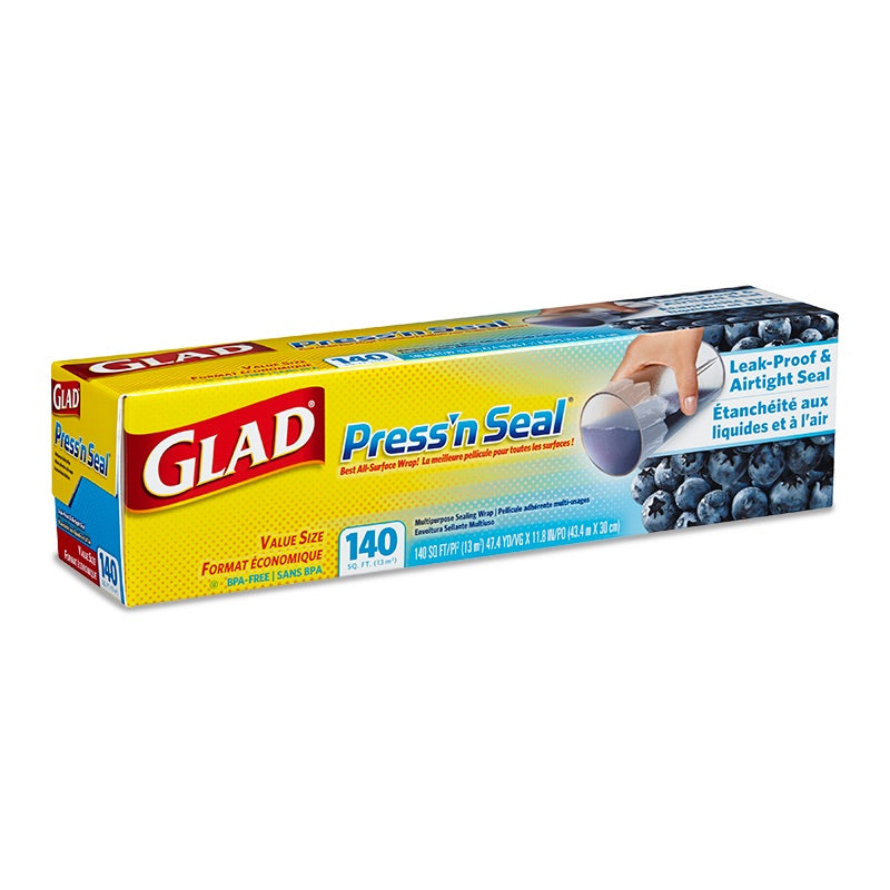 Made in USA - 佳能 Press'n Seal 多用途保鮮紙 GLAD Press'n Seal Multi Purpose Sealing Wrap 140 sq ft