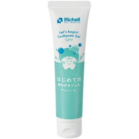 日本製 - Richell 不含氟兒童牙膏30克 Richell Non-fluoride Toothpaste Gel 30g, 4 styles selectable